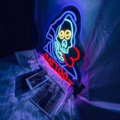 Neon Sign Tattoo Personalized Gifts