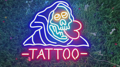 Neon Sign Tattoo Personalized Gifts